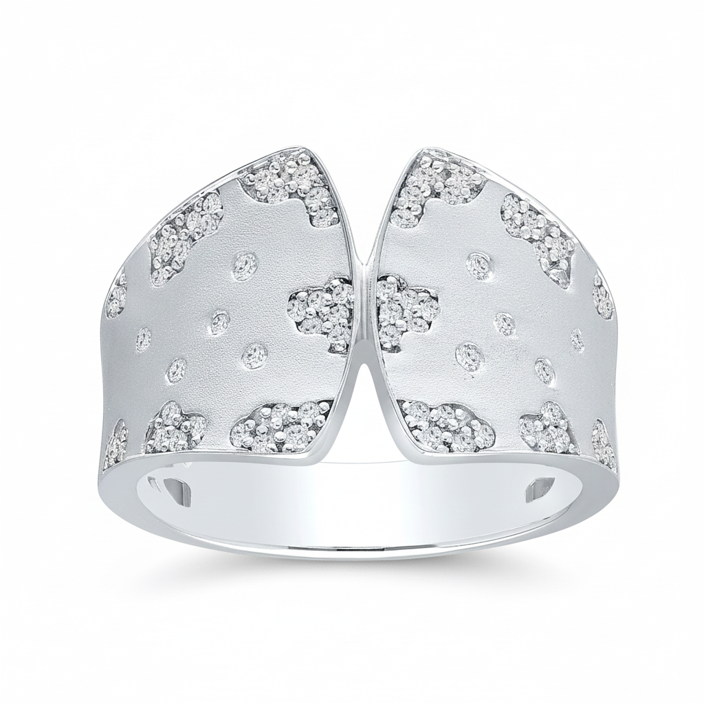 Diamond Fashion Flowline Band