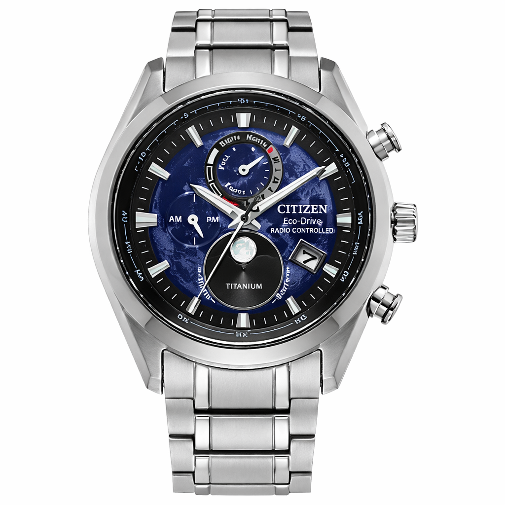 Citizen® Tsuki-yomi A-T Titanium Men's Watch – Harry Ritchies Citizen® Tsuki-yomi A-T Titanium Men's Watch – Harry Ritchies