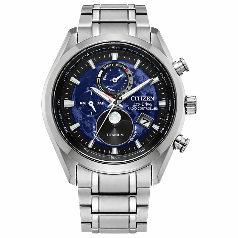 Citizen® Tsuki-yomi A-T Titanium Men's Watch – Harry Ritchies Citizen® Tsuki-yomi A-T Titanium Men's Watch – Harry Ritchies