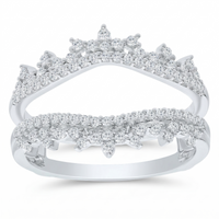 Diamond Crown Embrace Ring Guard