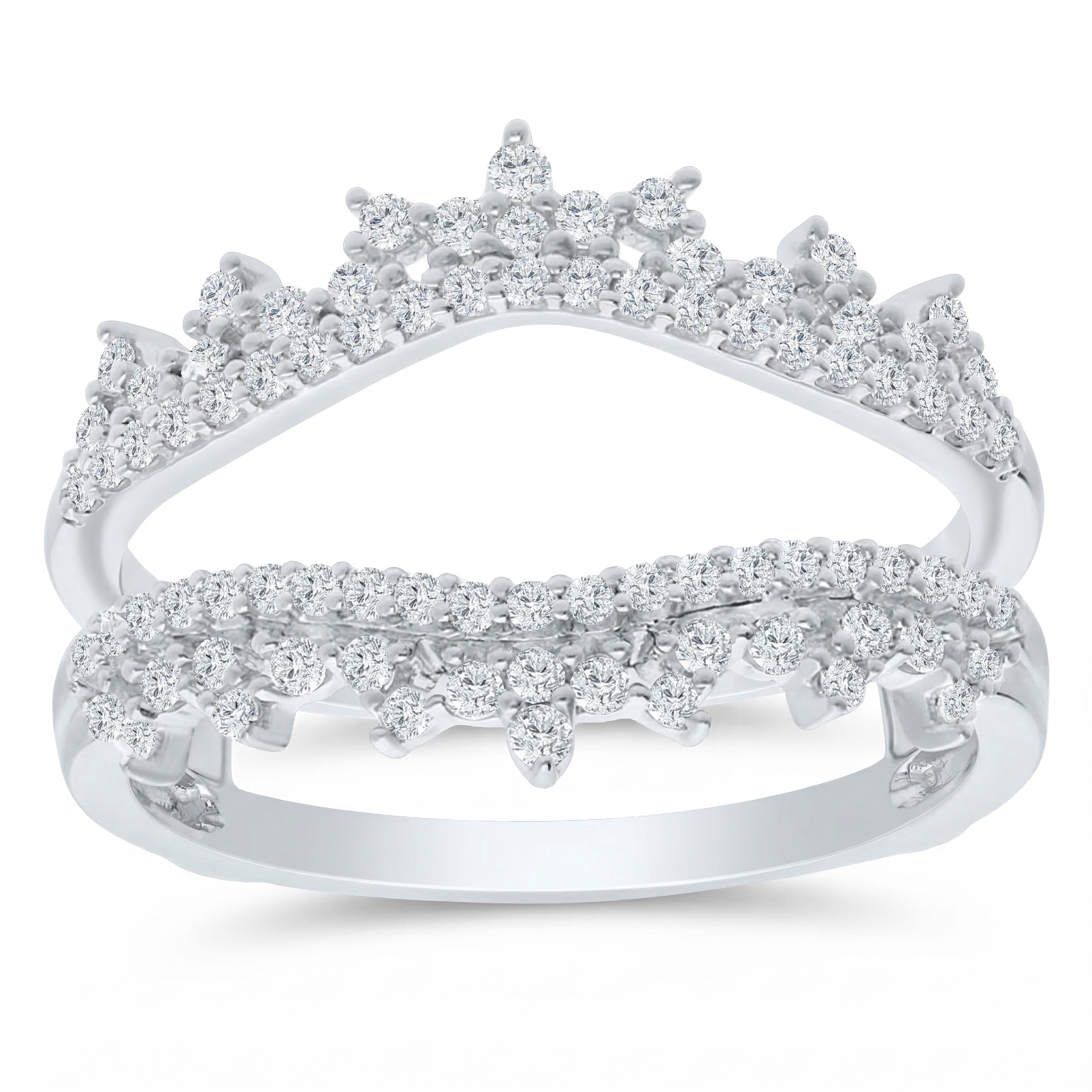 Diamond Crown Embrace Ring Guard