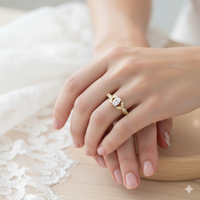 Love Story® Golden Bloom Oval Diamond Engagement Ring