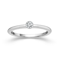 Bandables® Round Northstar Solitaire Band