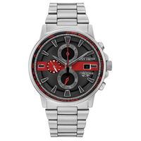 Citizen® Thin Red Line Chronograph Men's Watch