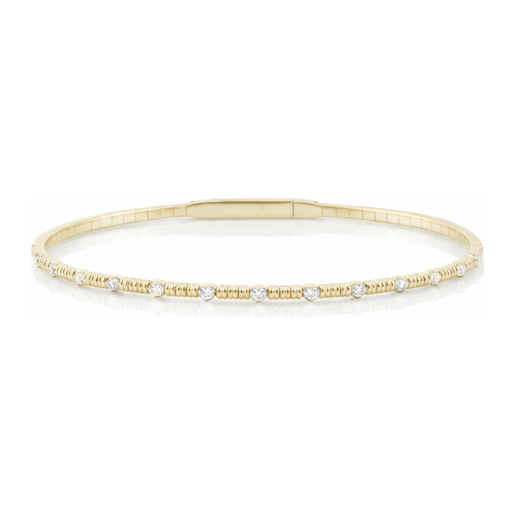 Flexie Dazzle Path Diamond Bracelet