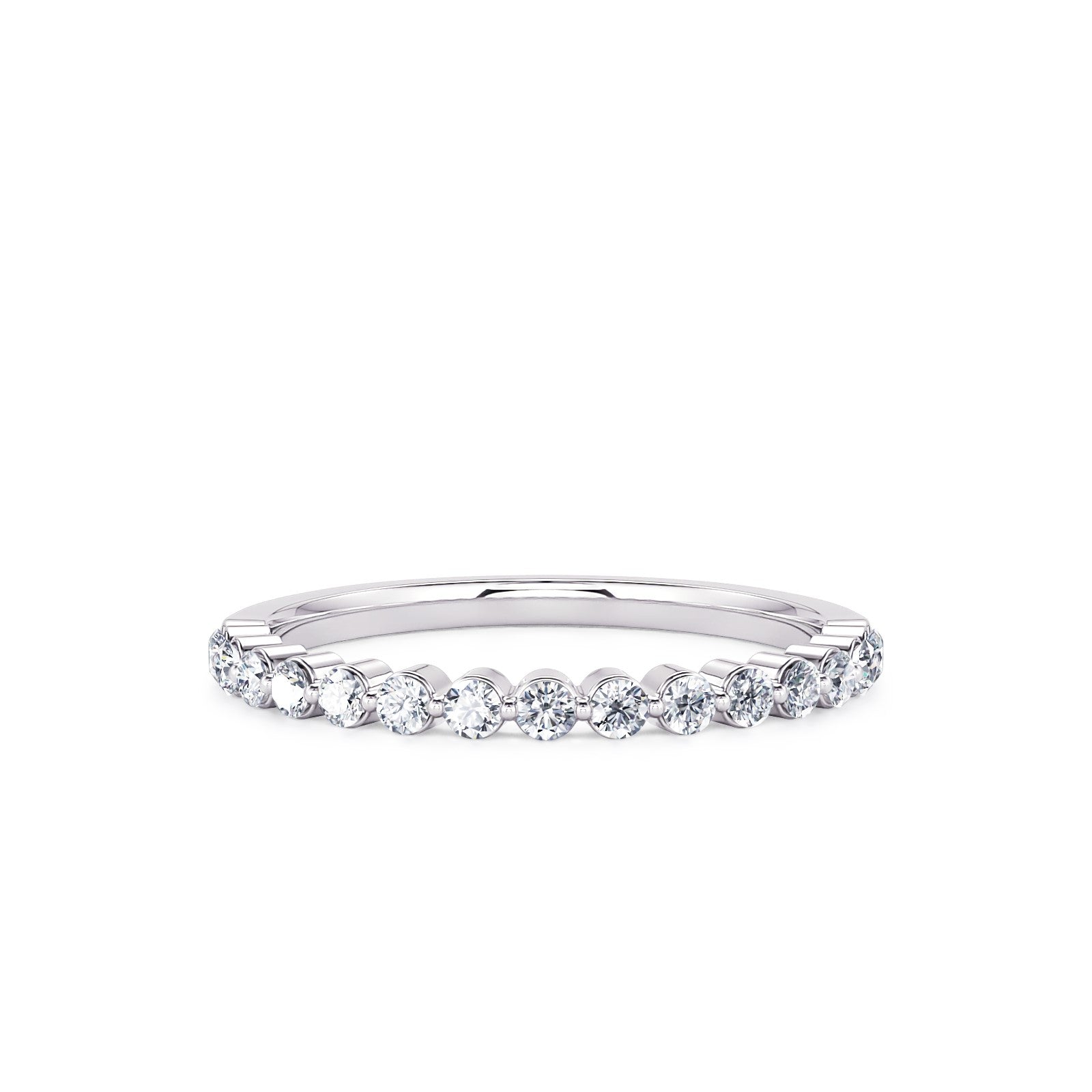 Iced Diamond Continuum Anniversary Band