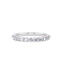 Iced Diamond Continuum Anniversary Band