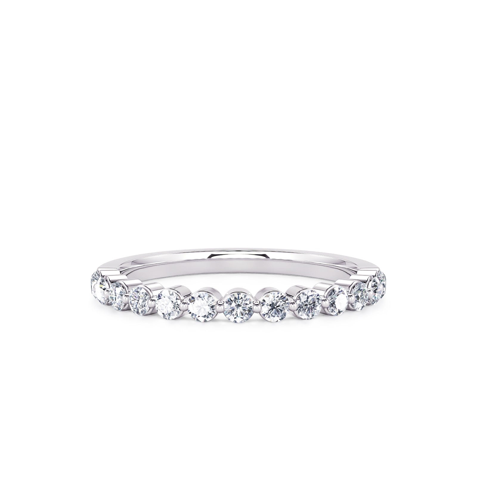 Iced Diamond Continuum Anniversary Band
