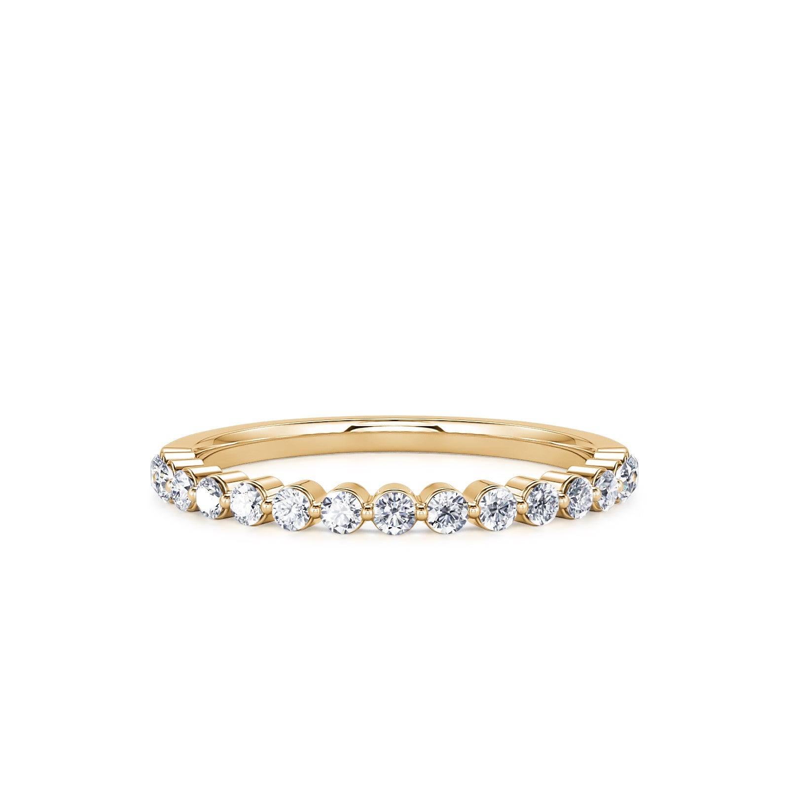 Golden Diamond Continuum Anniversary Band