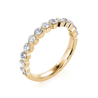 Golden Diamond Continuum Anniversary Band