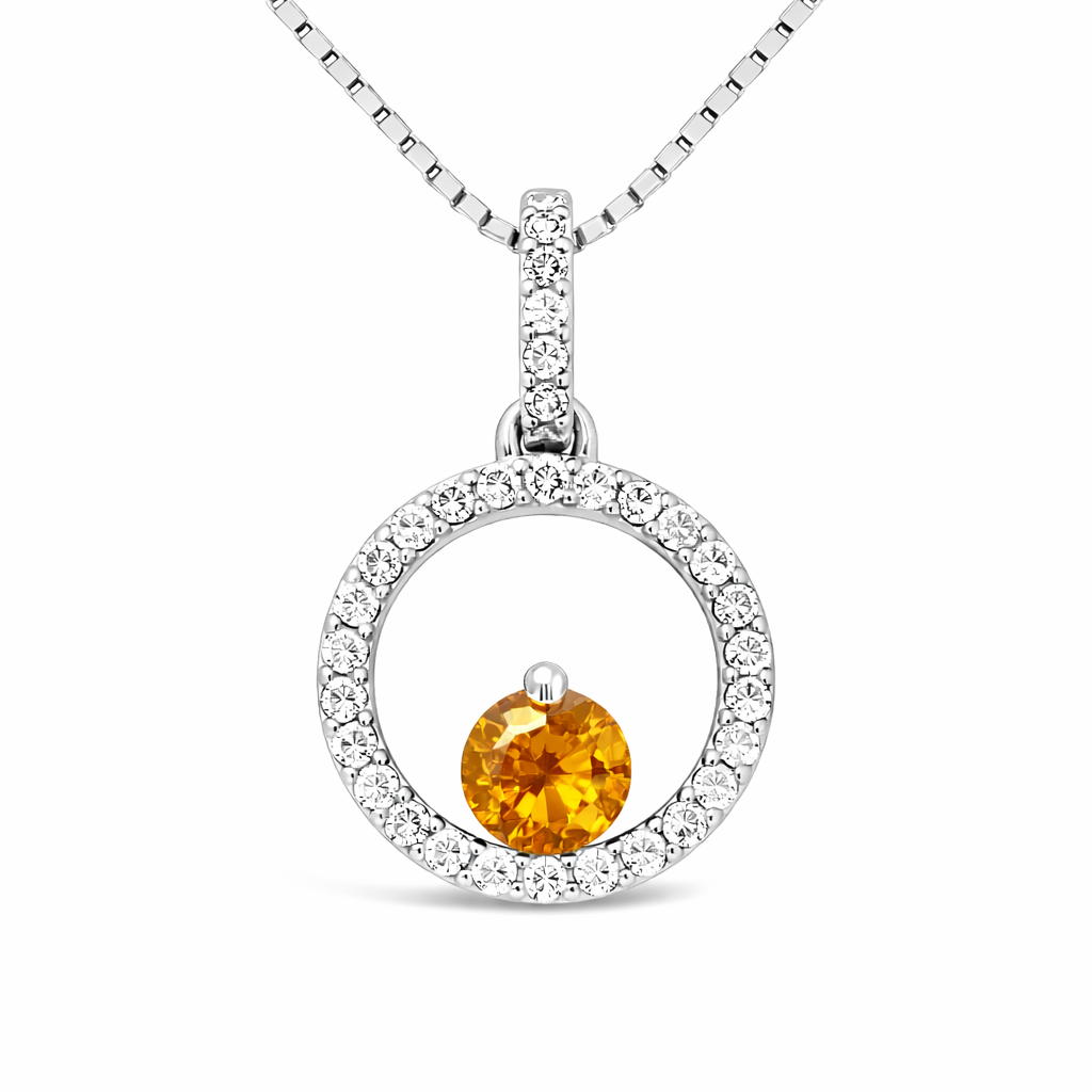 Sunfire Citrine Nimbus Pendant