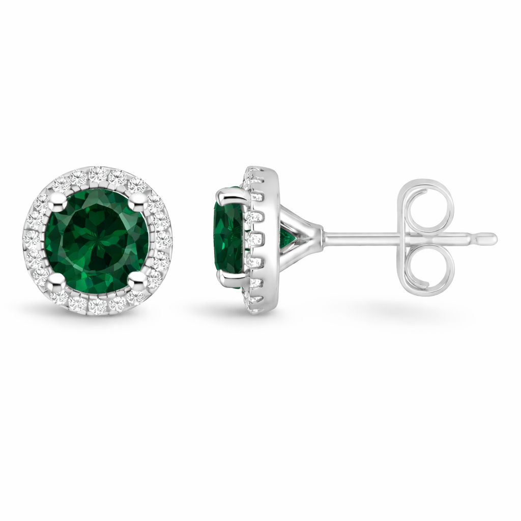 May Lush Emerald Earrings