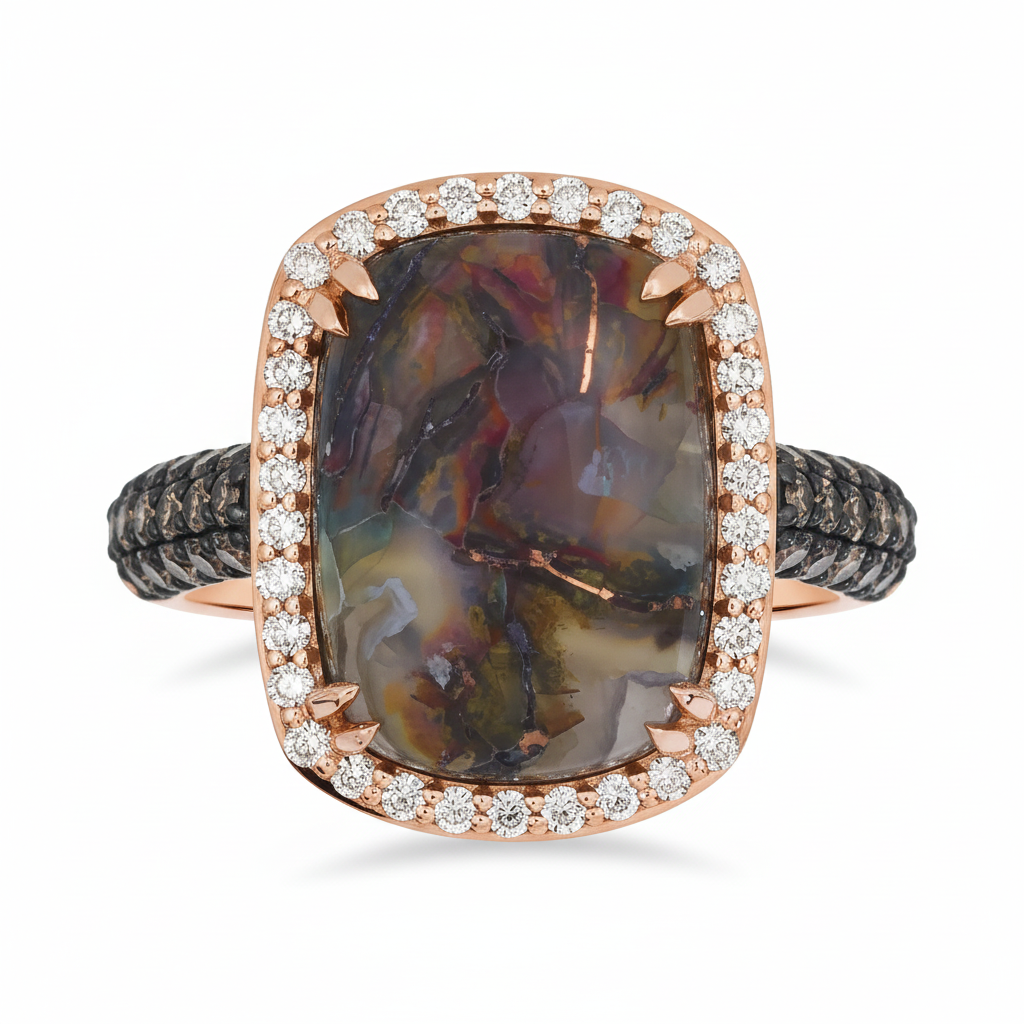 Le Vian® Prismatic Flame Aquadite Ring