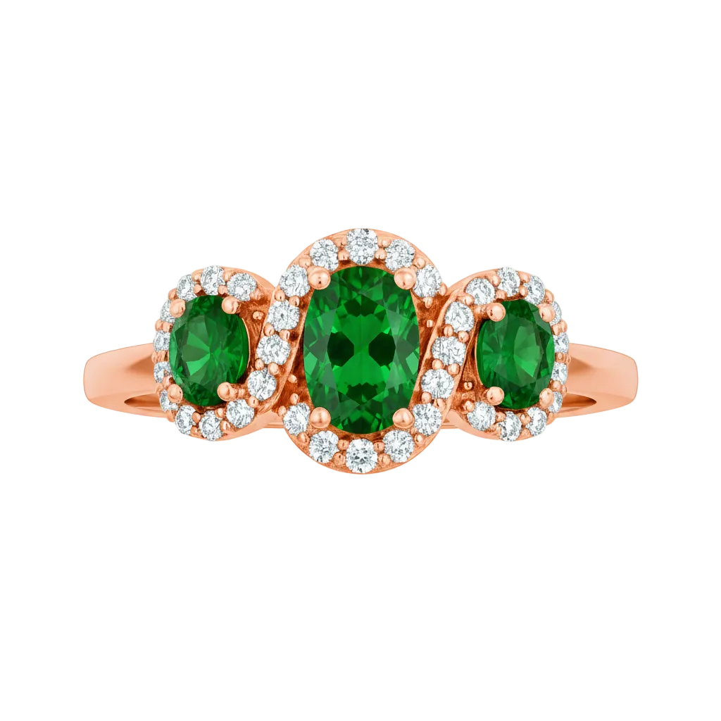 Le Vian® Vivid Earth Costa Smeralda Emerald Ring