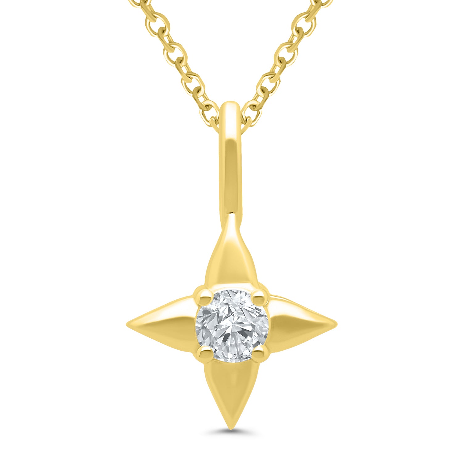 Star of Hope Diamond Pendant