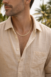 Classic Gold Curb Chain