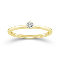 Bandables® Round Northstar Solitaire Band