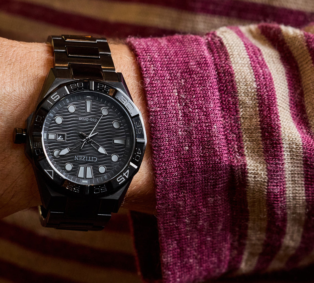 Citizen® Brycen Black Ion-Plated Men