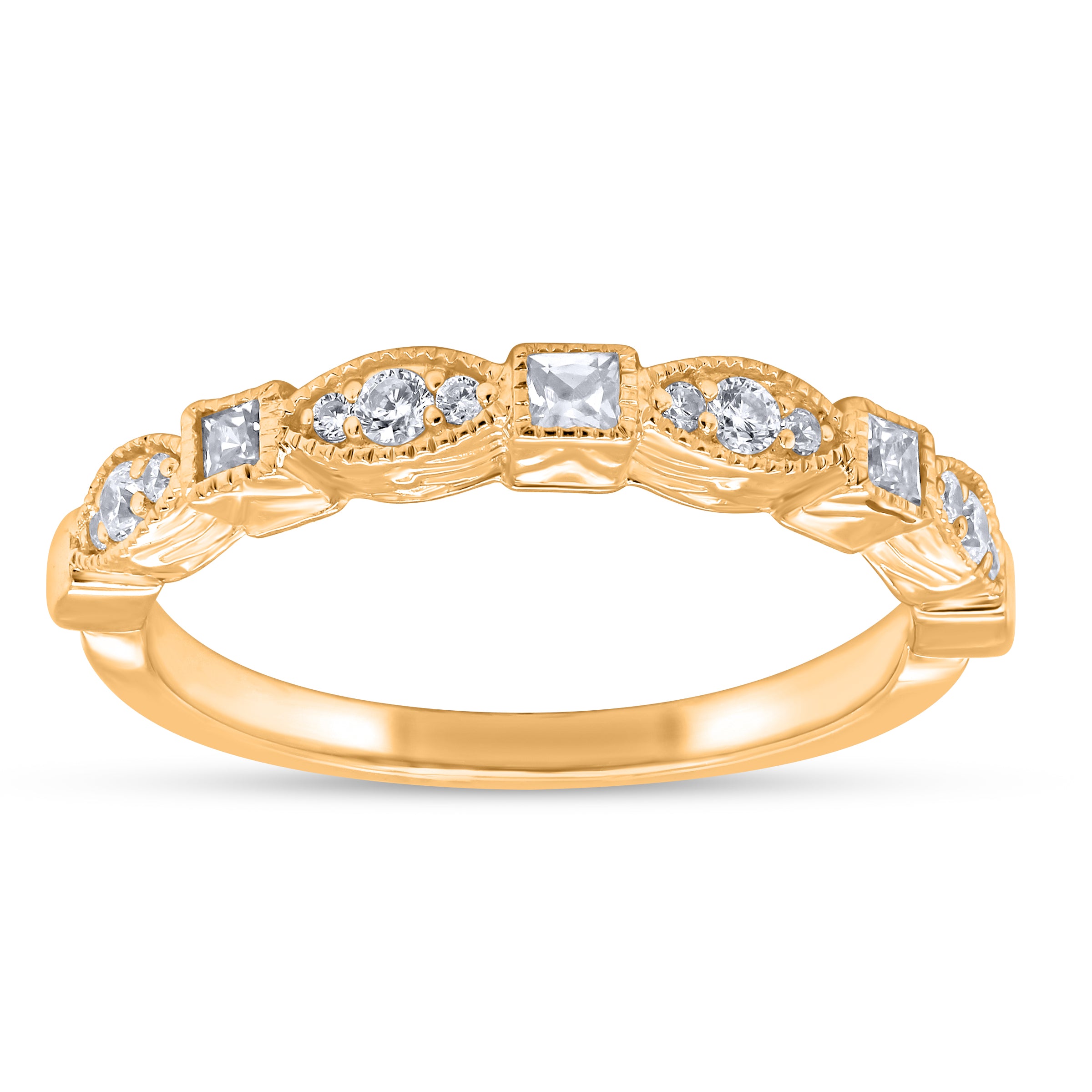 Radiant Trace Diamond Band