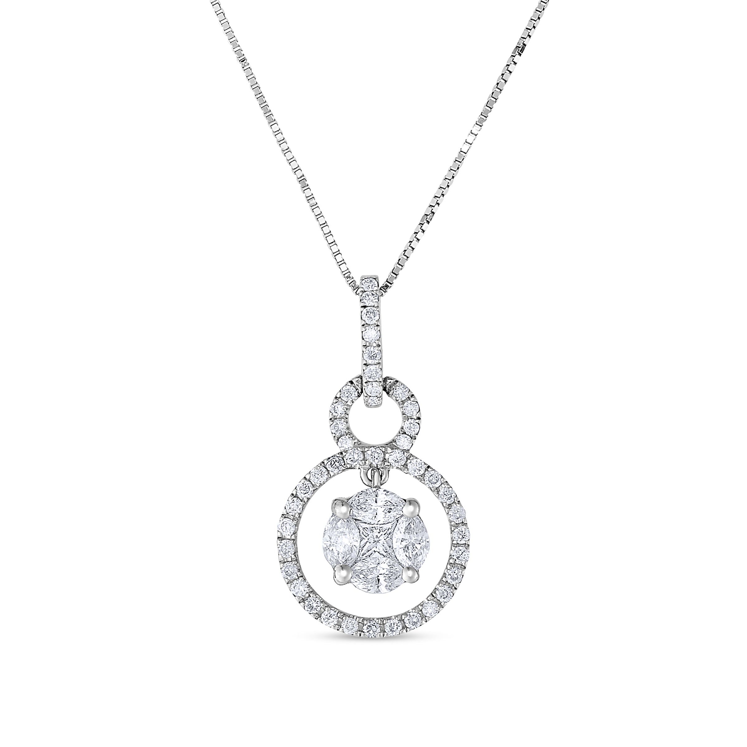 Diamond Motion Pendant