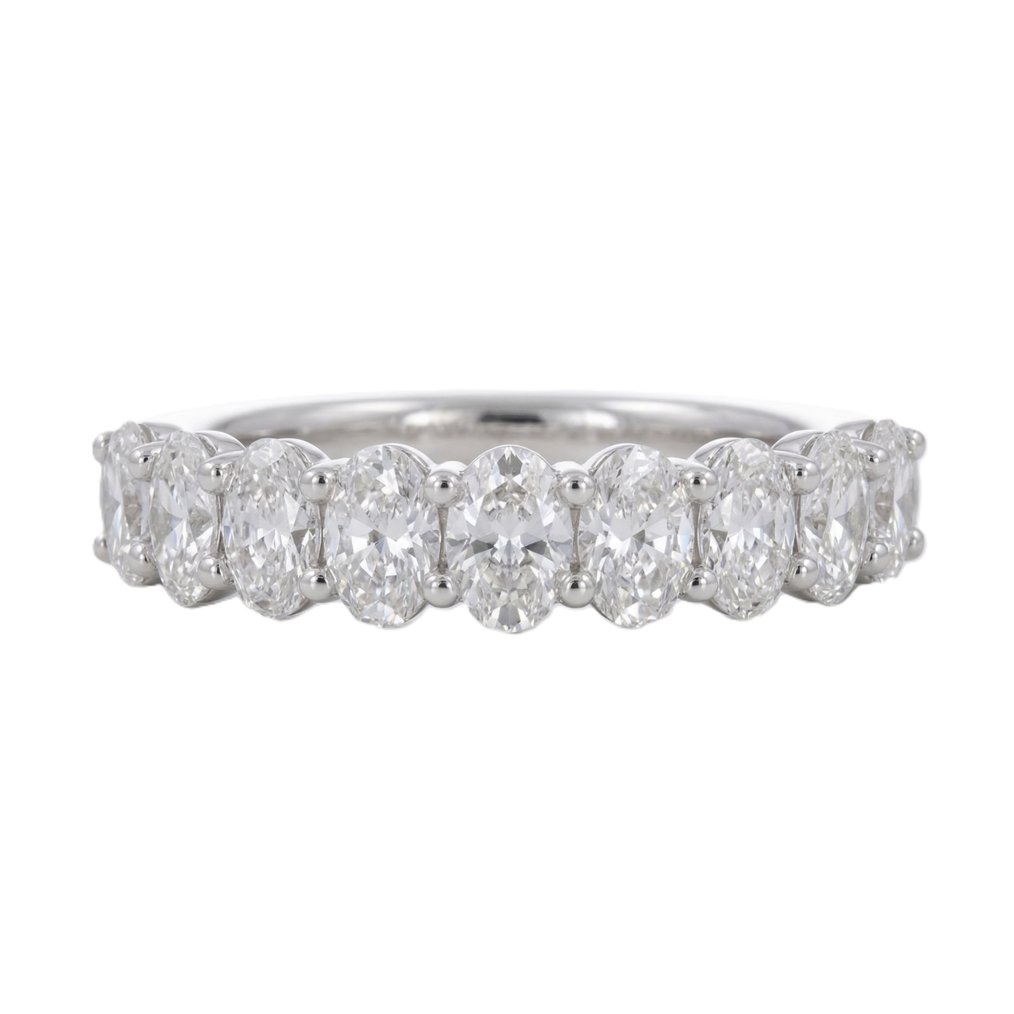 Love Story® Oval Line Diamond Band
