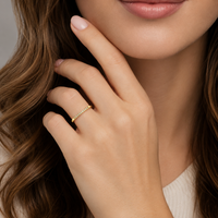 Diamond Light Bar Ring