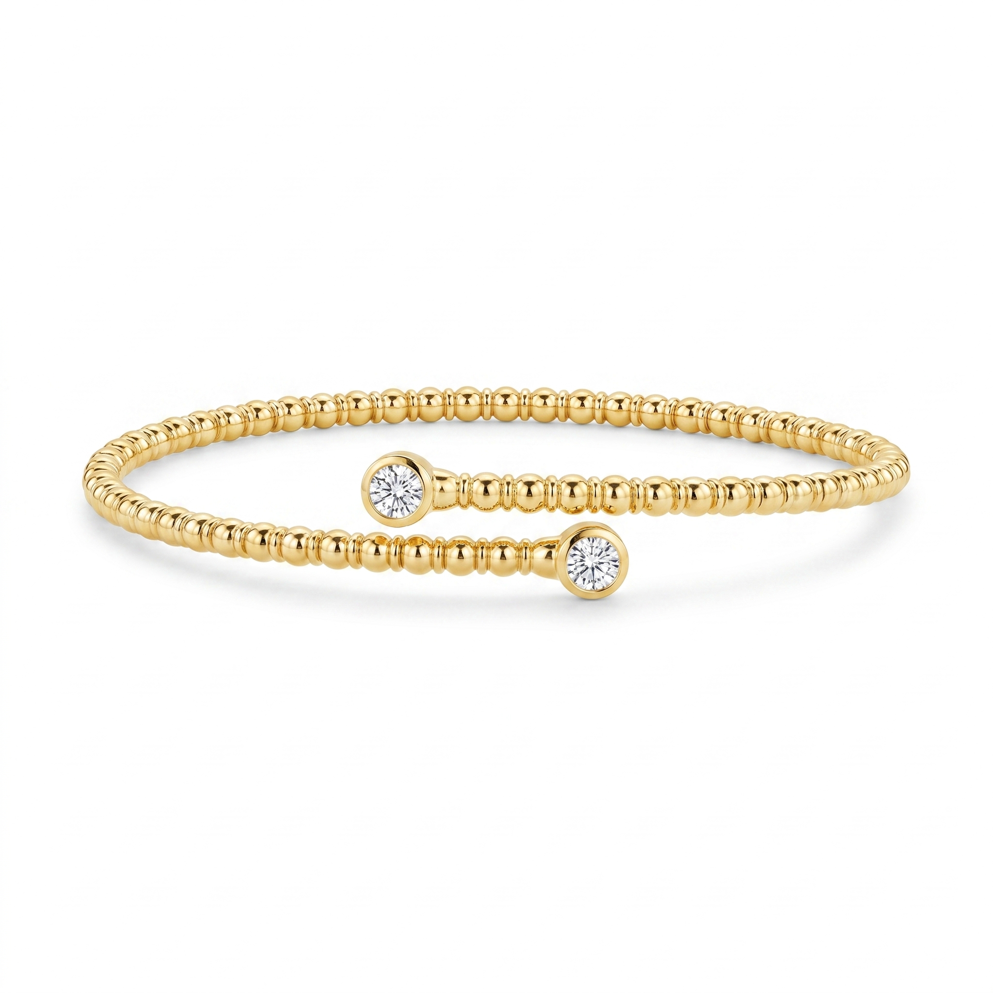 Flexie Bezel Duo Diamond Bracelet