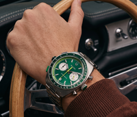Bulova Green Racer Chronograph Men's Watch