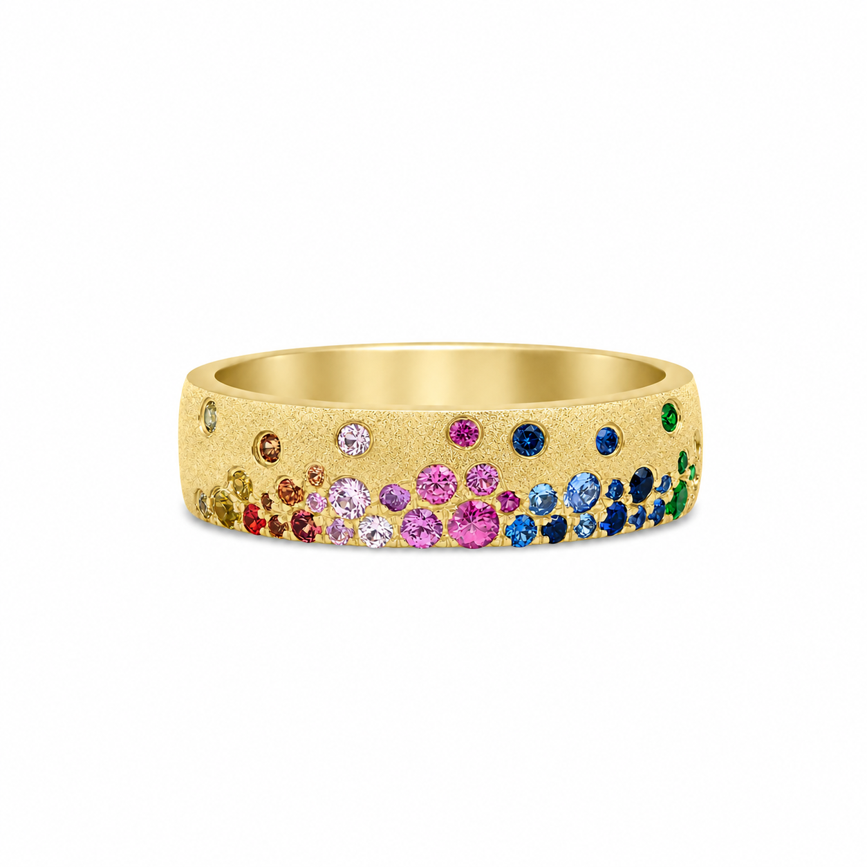 Cascade Confetti Rainbow Band