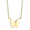 Shy Creation® Flutter Diamond Butterfly Necklace