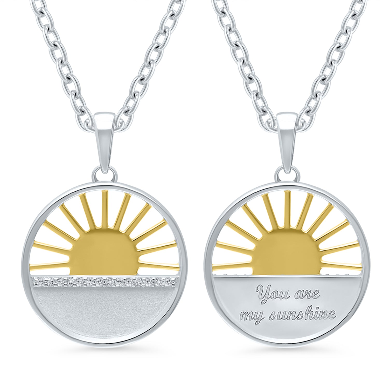 Tali &amp; Tabi® You Are My Sunshine Pendant
