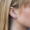 Shy Creation® Starlit Sapphire Earrings