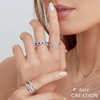 Shy Creation® Starlit Sapphire Band