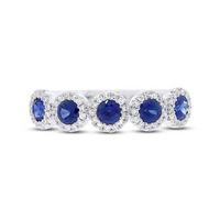 Shy Creation® Starlit Sapphire Band