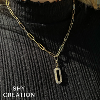 Shy Creation® Iceloop Link Pendant