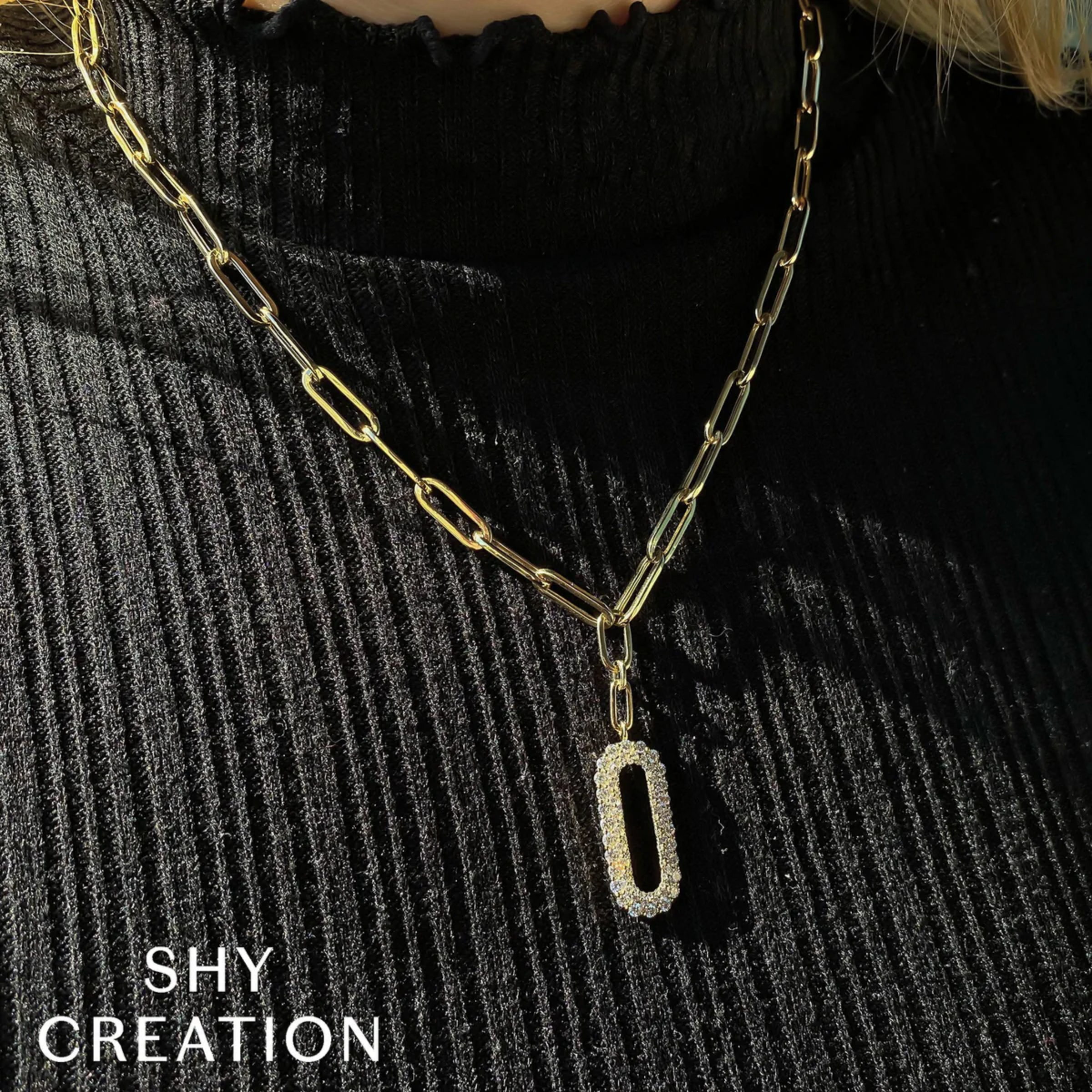 Shy Creation® Iceloop Link Pendant