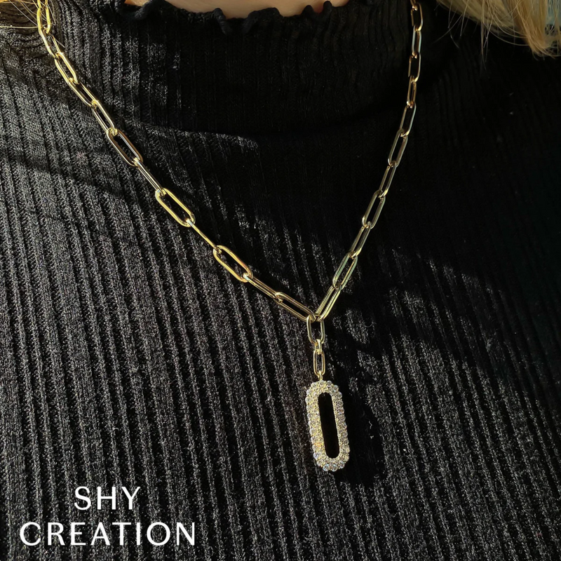 Shy Creation® Iceloop Link Pendant