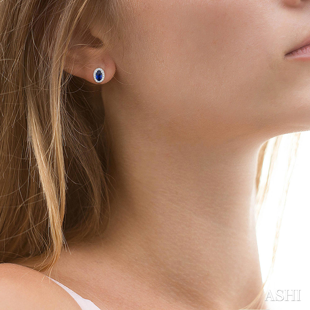 Stormlight Sapphire Earrings