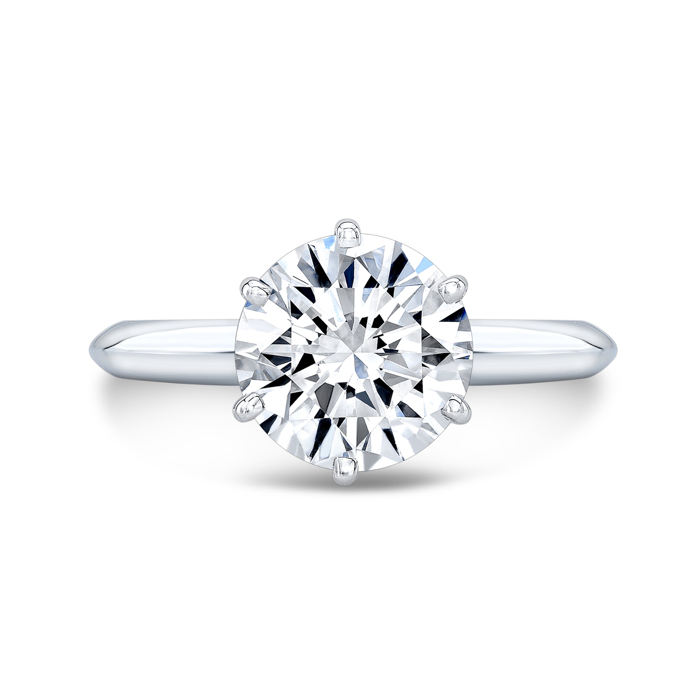 “Elite” Round Diamond Solitaire
