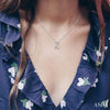 Diamond Initial Z Pendant Necklace