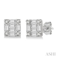 Iced GeoFrame Studs