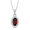 Lavalight Garnet Pendant