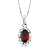 Lavalight Garnet Pendant