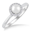 Silken Light Pearl Ring