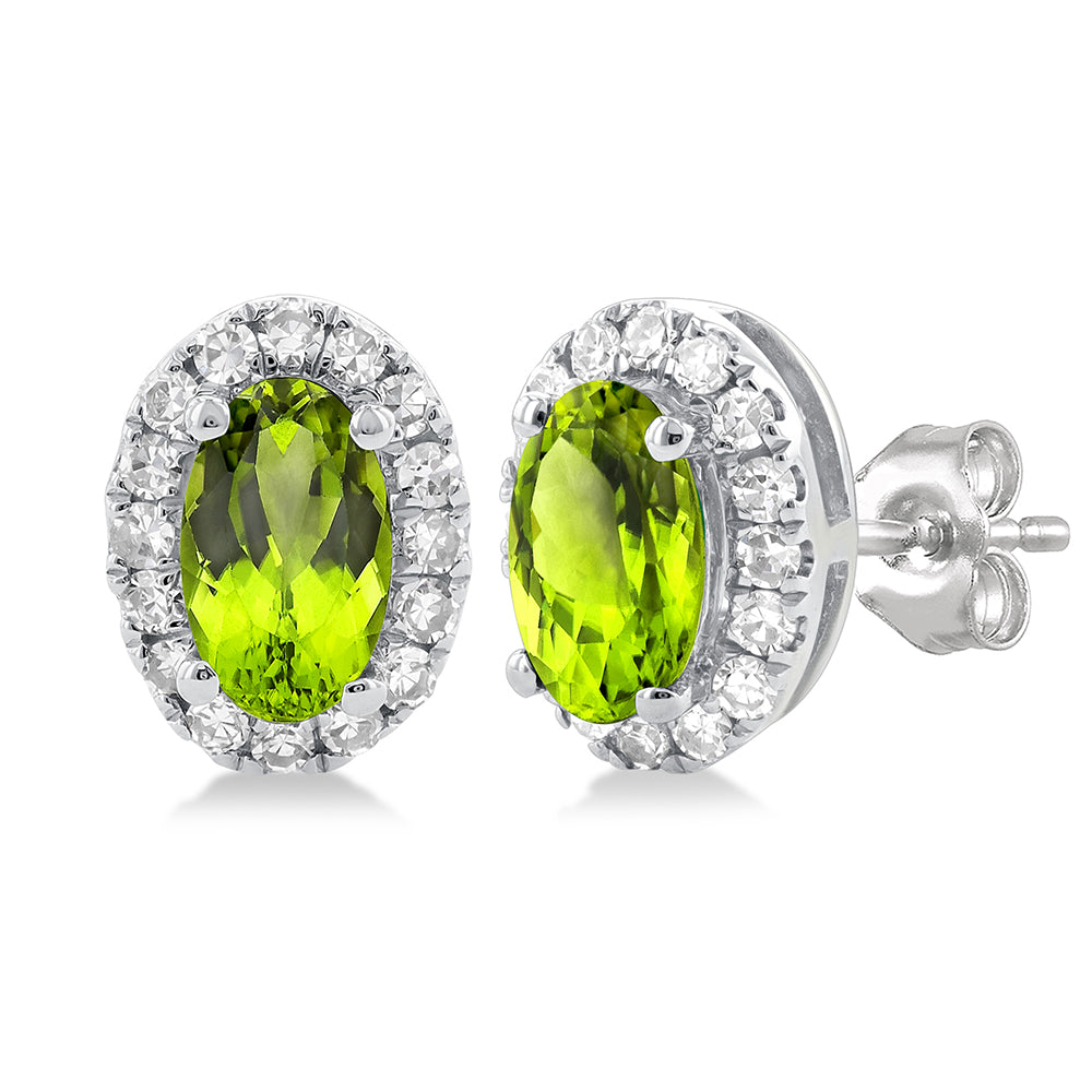 Endless Glow Peridot Earrings