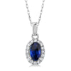 Stormlight Sapphire Pendant