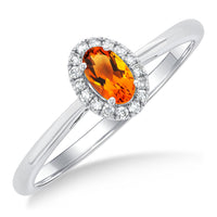 Amberlight Citrine Ring