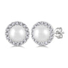 Silken Light Pearl Earrings