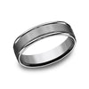 Benchmark® Satin Center Titanium Band