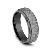 Benchmark® Hammer Finish Tantalum Men's Band